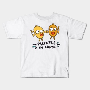 Partners in Crime Kids T-Shirt